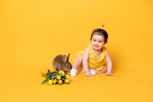 baby girl yellow dress