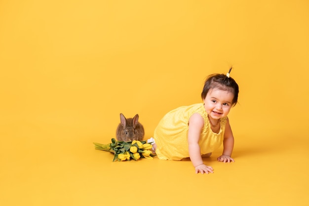 baby girl yellow outfit