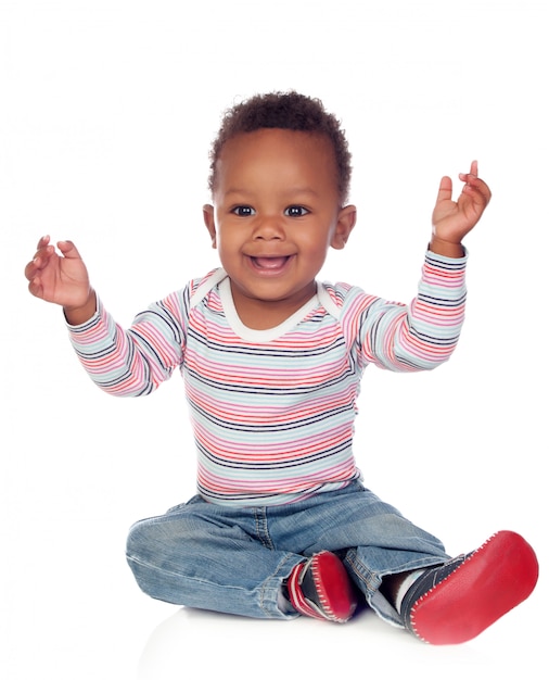 Premium Photo Funny And Happy African Baby
