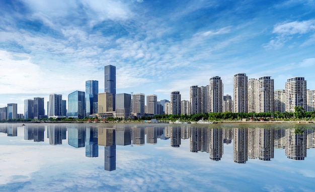 Premium Photo | Fuzhou cityscape, china