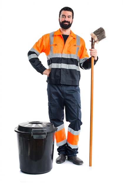 garbage man action figure