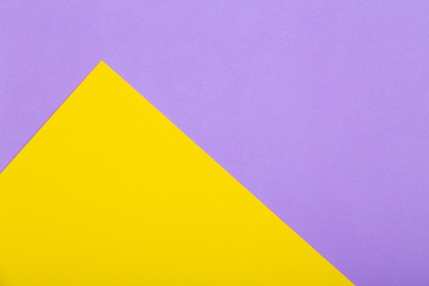 Premium Photo Geometric Paper Background Of Yellow And Purple Colors