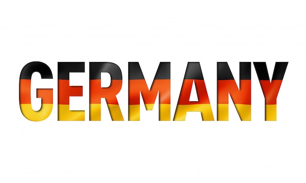 premium-photo-german-flag-text-font