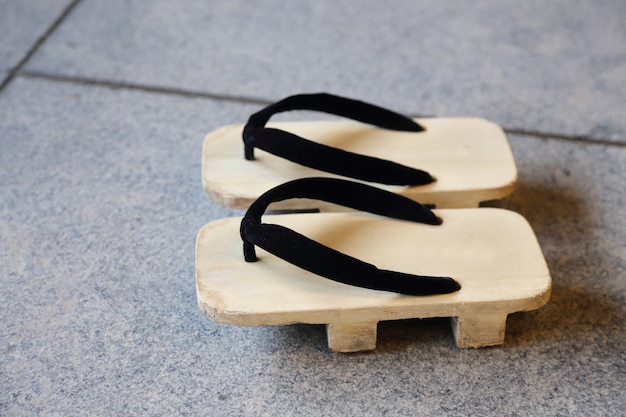 japanese wooden shoes