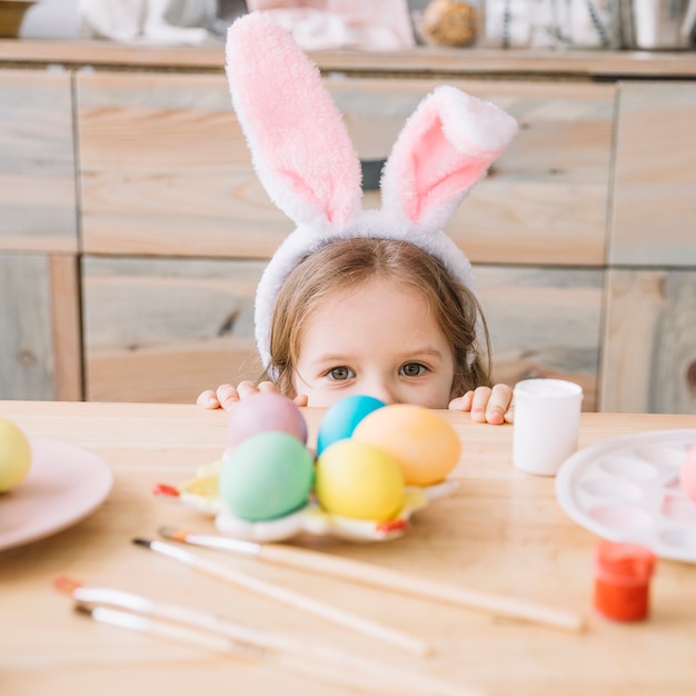 girls easter eggs