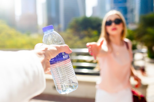take a bottle