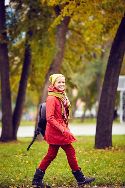 Girl Walks Through Image & Photo (Free Trial) | Bigstock