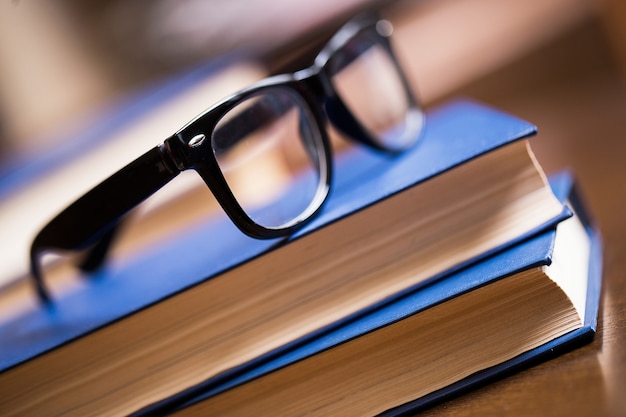 Glasses And A Book Photo Free Download 