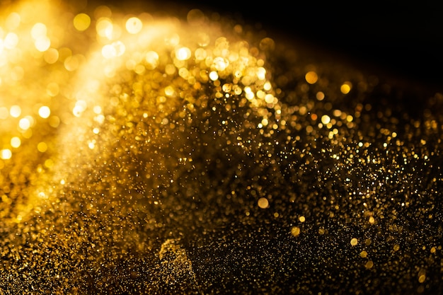 Premium Photo | Glitter lights grunge background, gold glitter