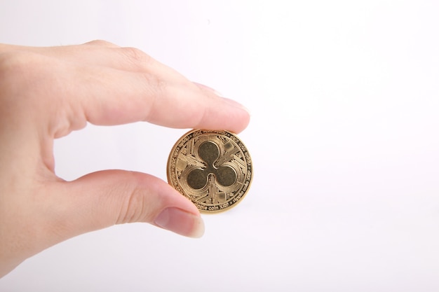 gold cryptocurrency coin