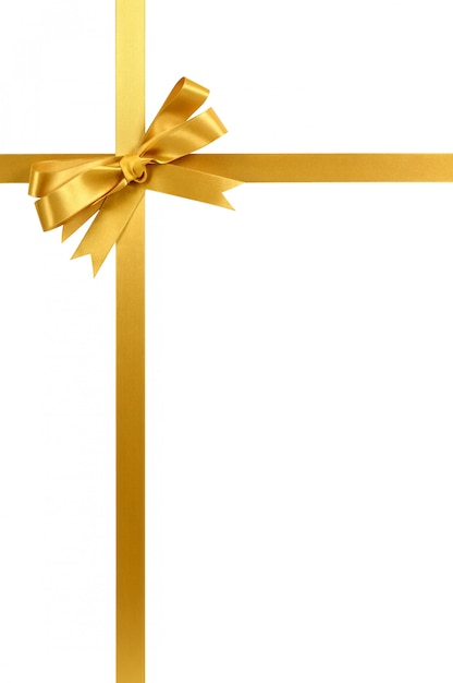 gold gift ribbon