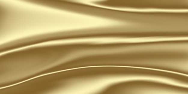 Premium Photo | Gold luxury fabric background