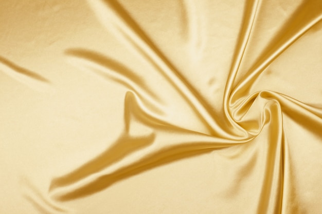 Premium Photo Gold Luxury Satin Fabric Texture For Background