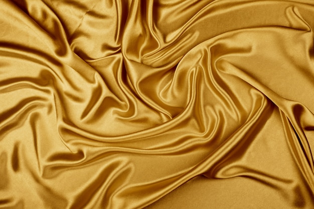 Premium Photo Gold Luxury Satin Fabric Texture For Background