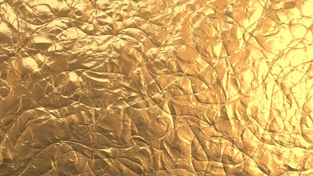ゴールドテクスチャ背景3dイラストレンダリング プレミアム写真