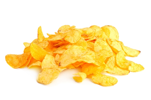 Premium Photo | Golden fresh chips