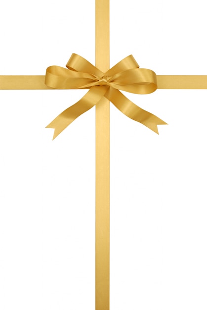 gold gift ribbon