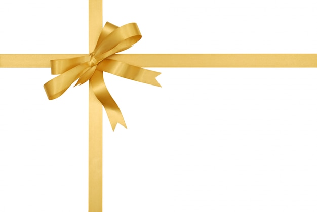 gold gift ribbon