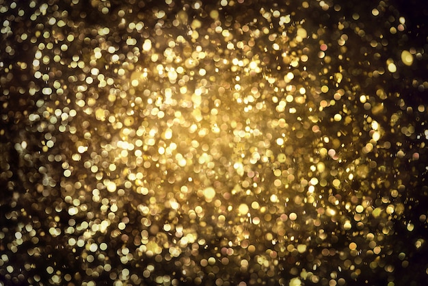 Premium Photo | Golden glitter texture colorfull blurred abstract ...