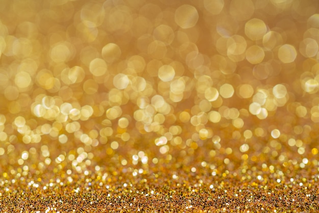 Premium Photo | Golden shiny festive christmas background