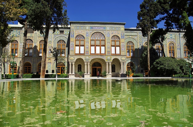 Golestan palace in tehran city, iran Premium Photo