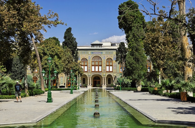 Golestan palace in tehran city, iran Premium Photo