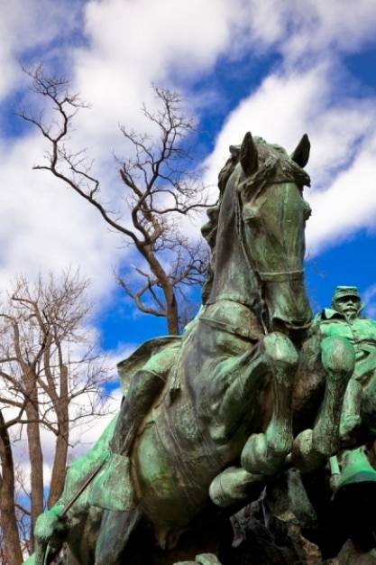 Grant cavalry statue Photo | Free Download