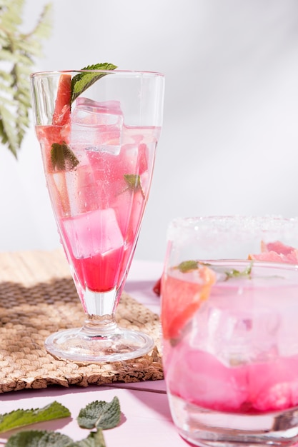 strawberry grapefruit cocktail