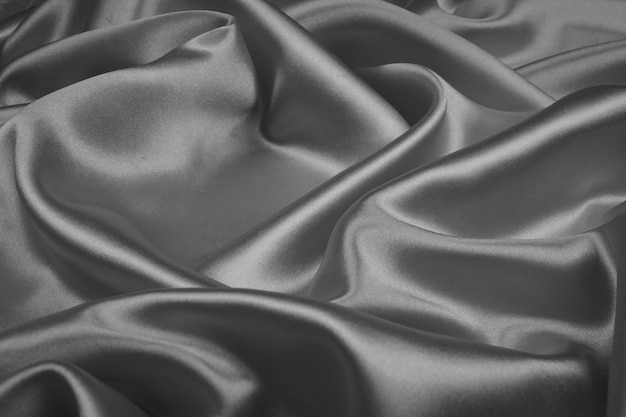 Premium Photo | Gray silk texture luxurious satin for abstract background