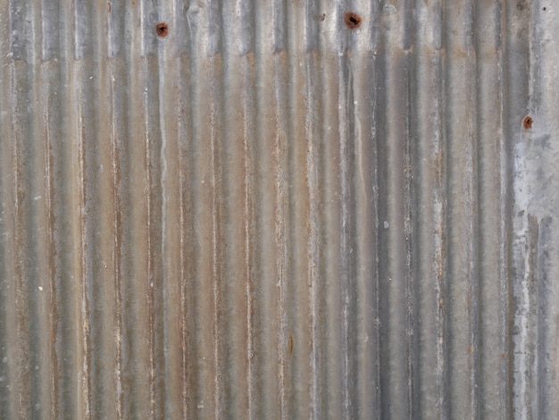 Gray steel wall background zinc roof texture metal wall 