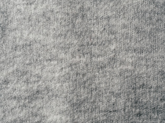 Premium Photo | Gray sweater fabric texture background
