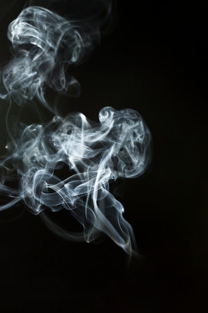 Free Photo | Great abstract smoke silhouette