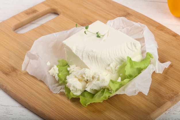 Premium Photo | Greek feta cheese