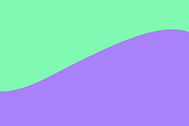 テクスチャ背景の緑と紫のパステルカラー プレミアム写真