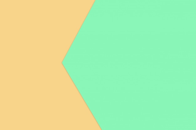 テクスチャ背景の緑と黄色のパステルカラー プレミアム写真