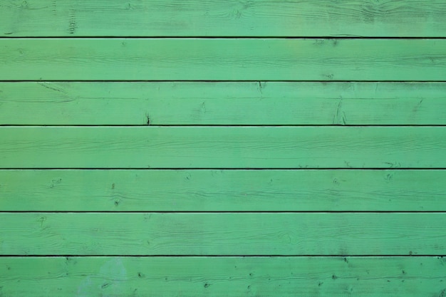 緑の色のパステルウッドの背景 プレミアム写真