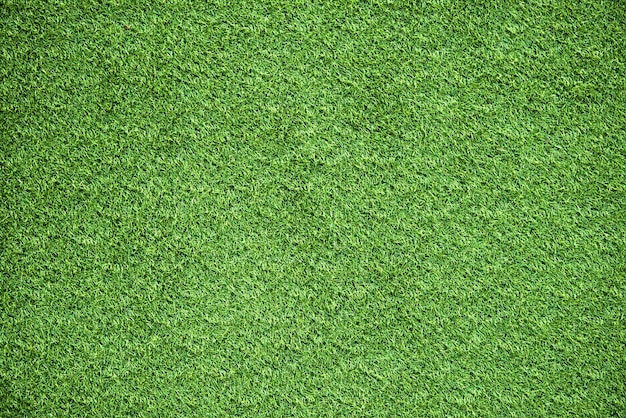 緑の芝生の背景のテクスチャ活動のゴルフサッカーのスポーツ敷地や草原のデザイン プレミアム写真