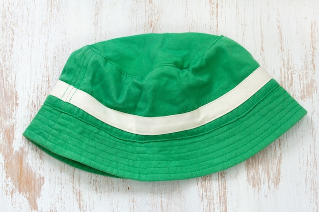 Green hat Premium Photo