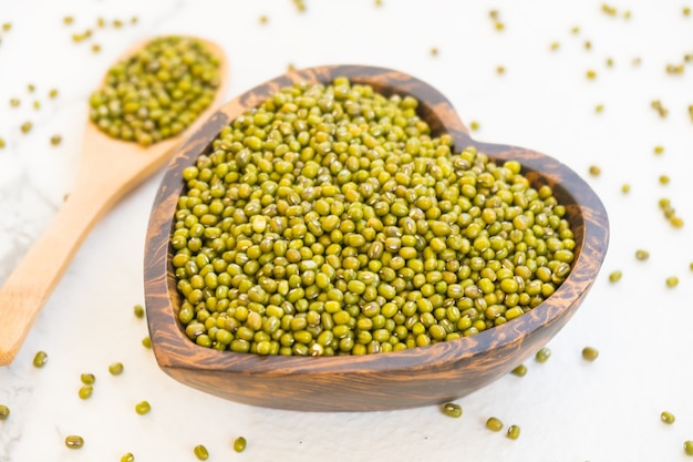 Premium Photo | Green mung beans