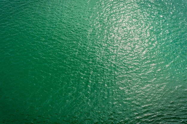 Premium Photo | Green water sea