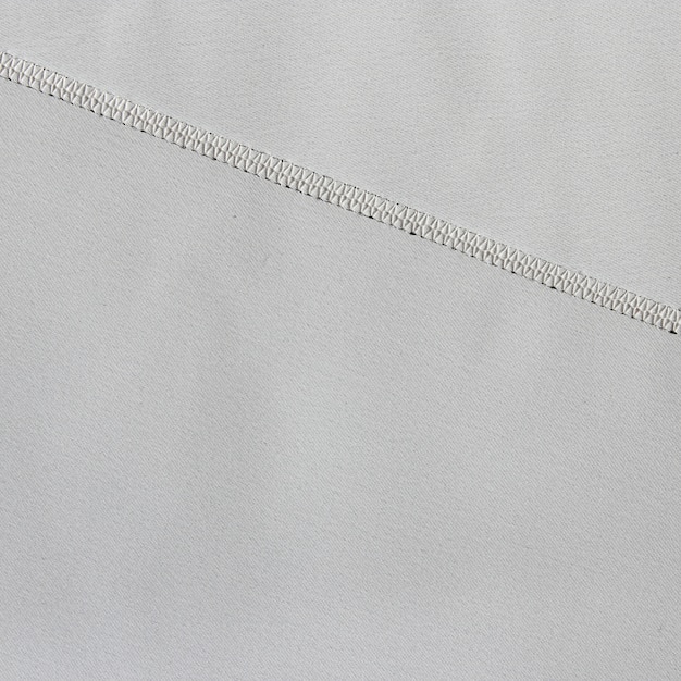 Grey fabric texture with seam | Premium Photo