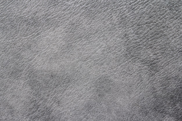 Premium Photo | Grey leather texture close up