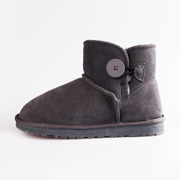 grey ugg type boots