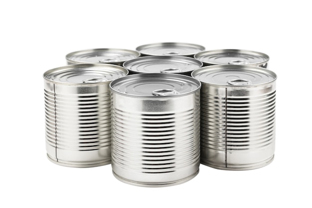 Silver can food