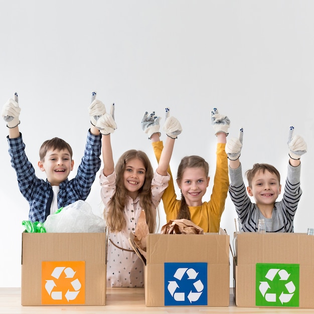 Как работает приложение recycle group