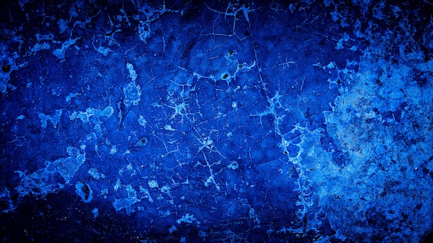 Premium Photo | Grunge background of old blue wall abstract background ...