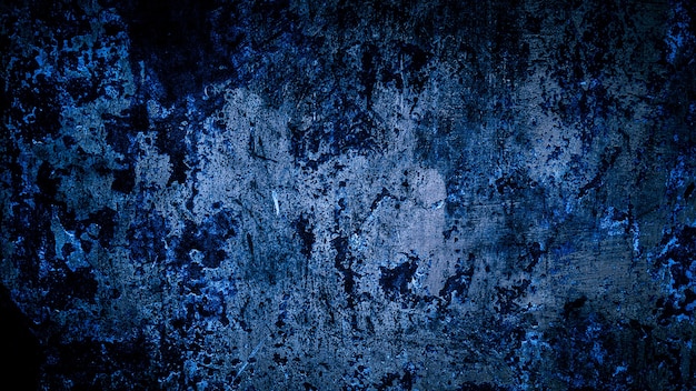 Premium Photo Grunge Background Of Old Blue Wall Abstract Background