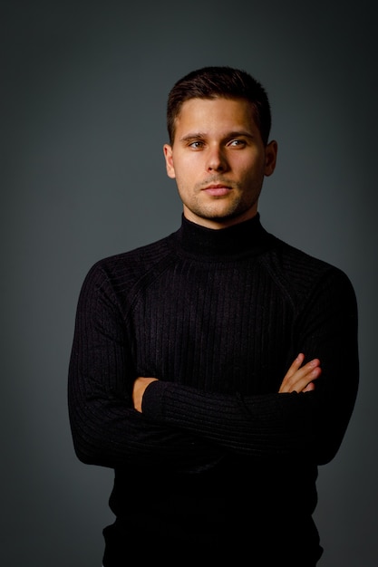 guy with turtleneck