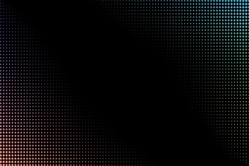 Premium Photo | Halftone pattern on a black background