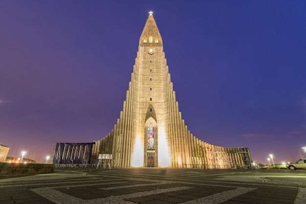 Premium Photo | Hallgrimskirkja cathedral